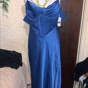 BRAND NEW SATIN DRESS ‼️